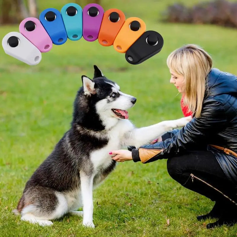 Dog Training Clicker – Pet Clicker Training Tool for Dogs, Cats & Horses | Obedience & Behavior Training Aid with Wrist Strap